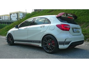 A45 AMG V-FF 106 Rear Three Quarter Left