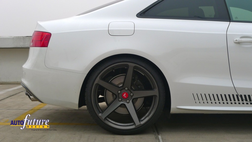 Audi S5 Equipped With Vorsteiner V-FF 104 Wheels And H&R Lowering Springs