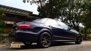 W212 Vorsteiner V-FF 106 Rear Three Quarter Low