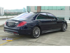 Mercedes-Benz S400 Makeover With The S65 AMG Body Kit & AMG Multi Spoke Alloys