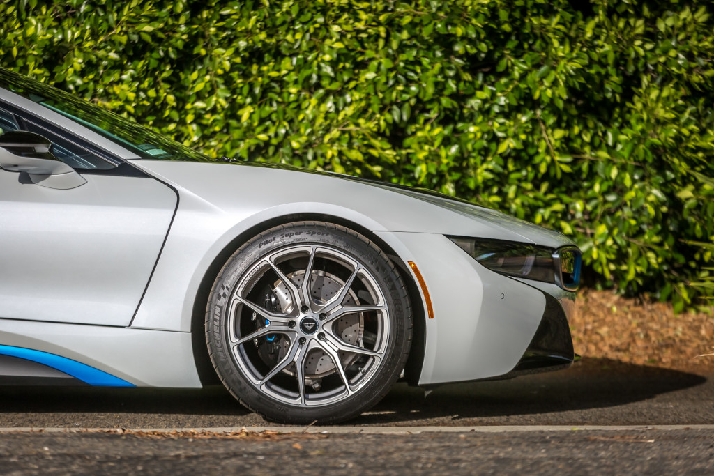 Front Right Wheel: BMW i8 Equipped With Vorsteiner V-FF 103 Wheels