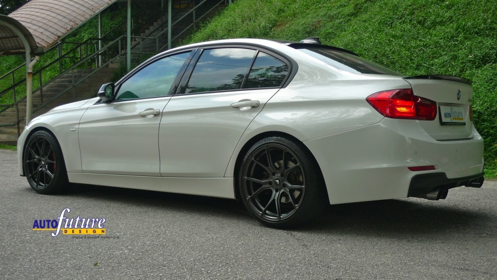 Modded BMW F30 3-Series Equipped With Vorsteiner V-FF 103 Wheels