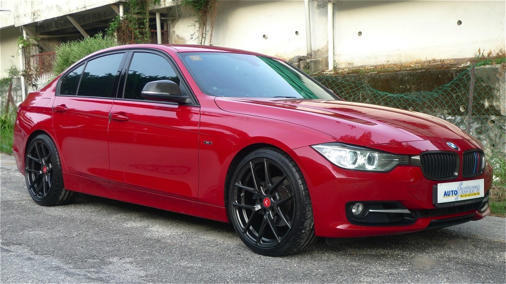 BMW F30 320i Equipped With Vorsteiner V-FF 101's and Bilstein B12 ProKit Suspension 