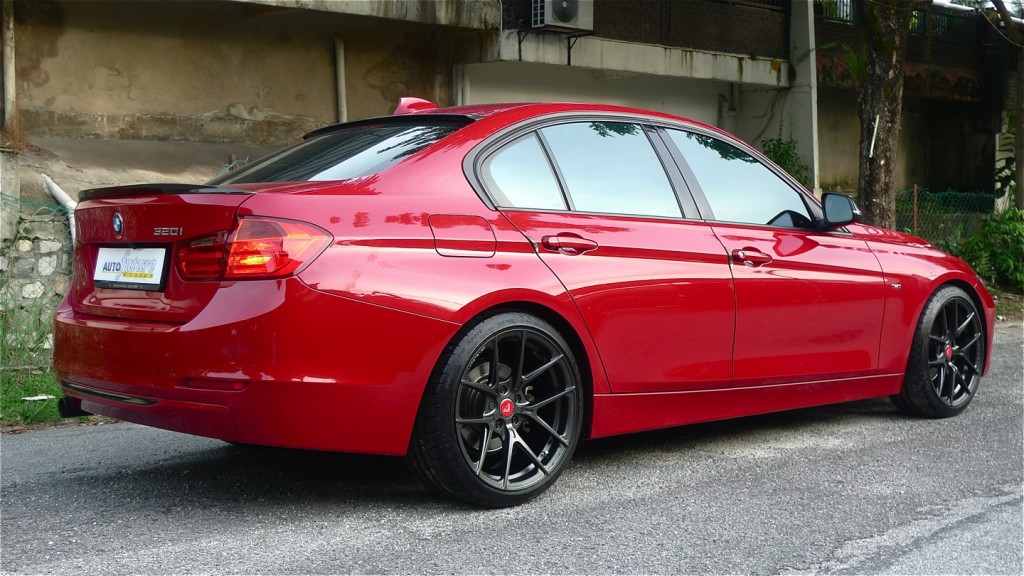 BMW F30 320i Equipped With Vorsteiner V-FF 101's and Bilstein B12 ProKit Suspension 