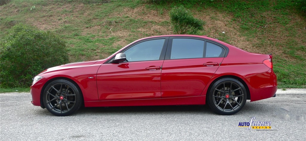 BMW F30 320i Equipped With Vorsteiner V-FF 101's and Bilstein B12 ProKit Suspension 