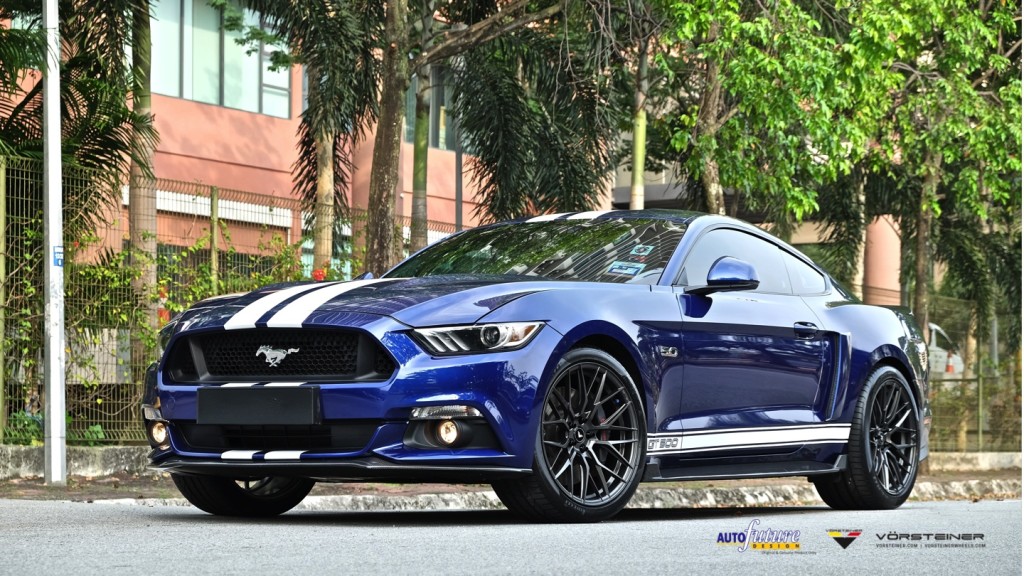 Ford Mustang V-FF 107 Blue 4