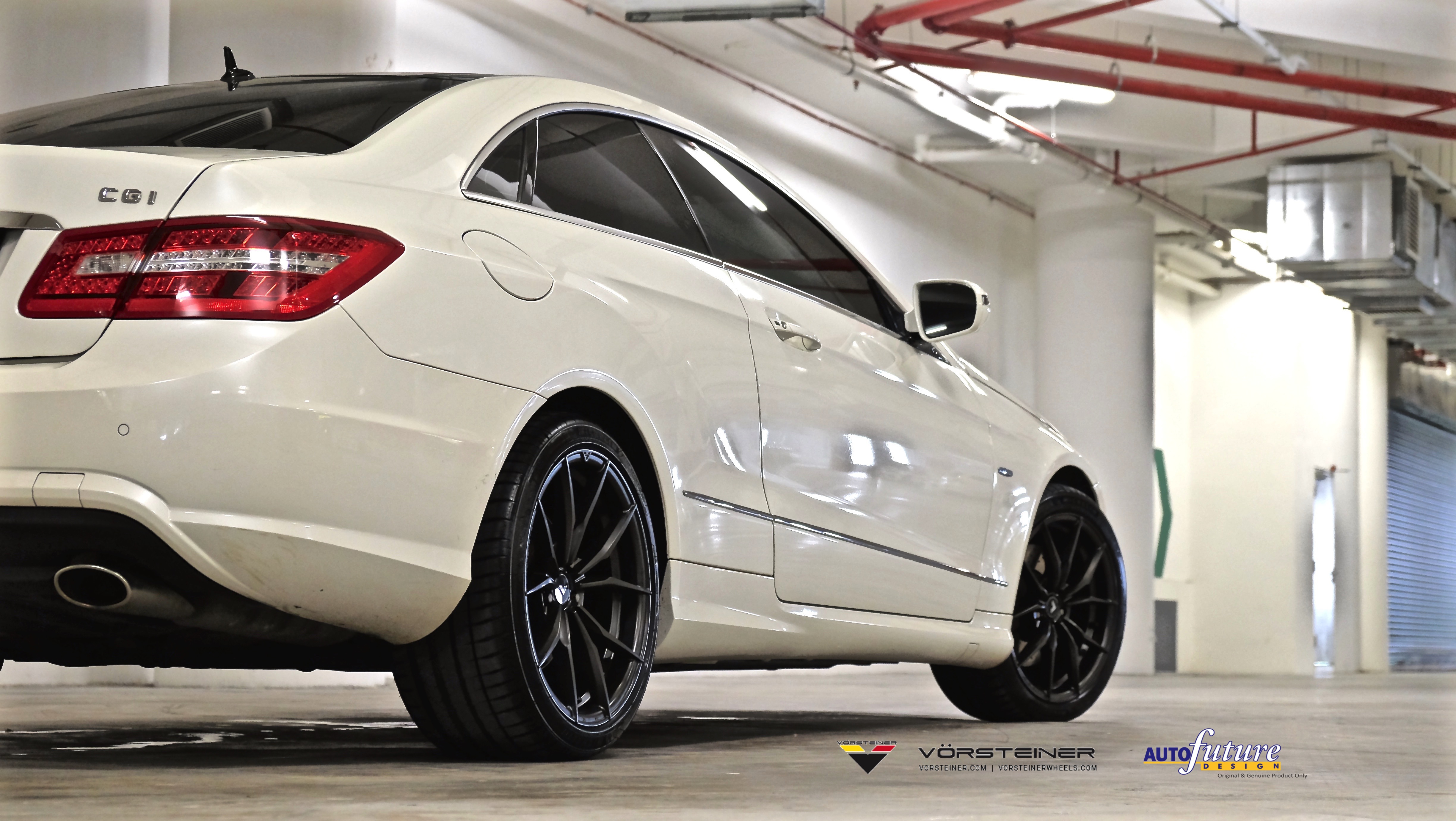 From Tires To Wheels MercedesBenz EClass Coupe Equipped With