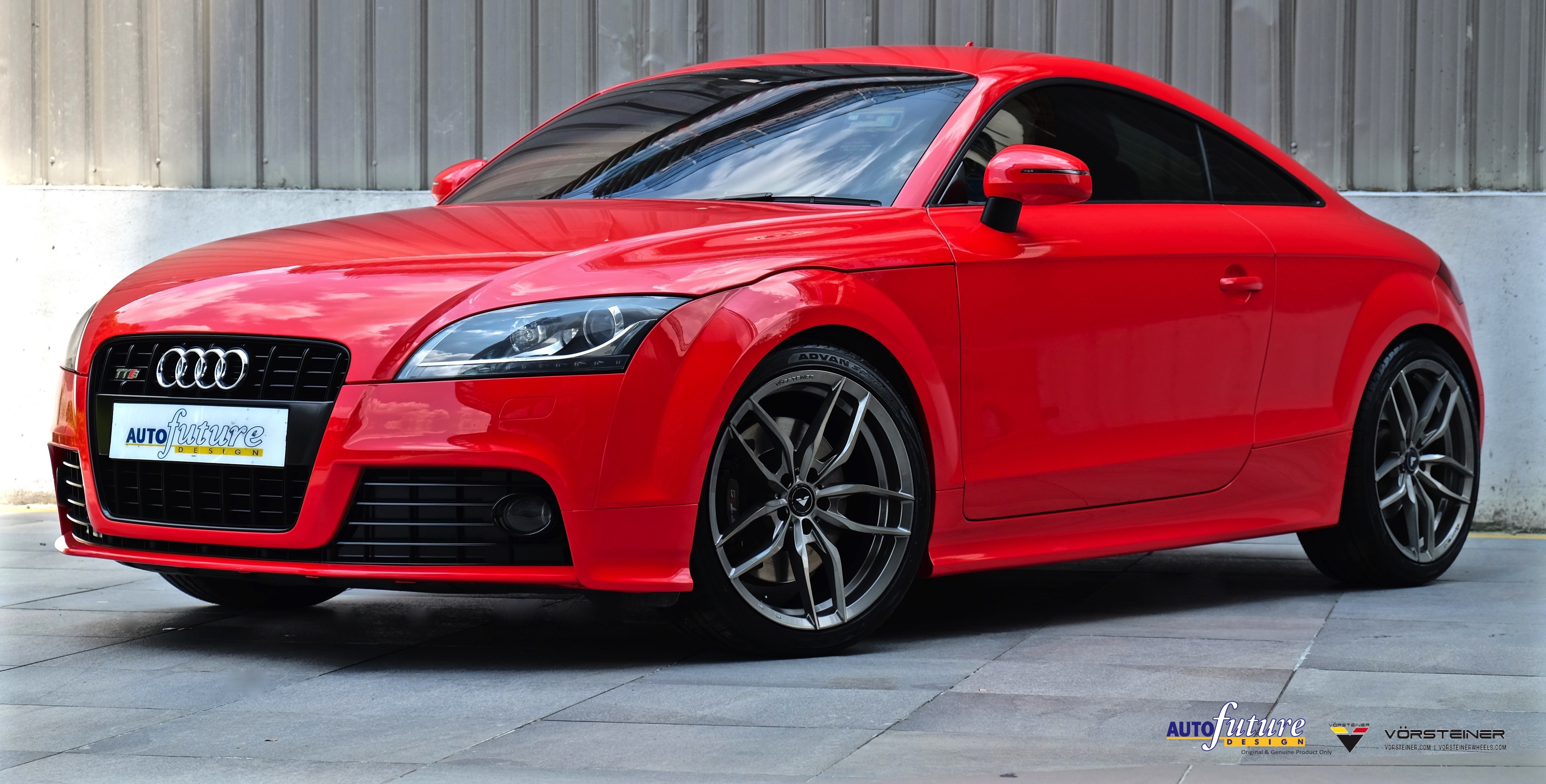 Audi TTS Flaunting a Set of Vorsteiner's V-FF 105 Wheels